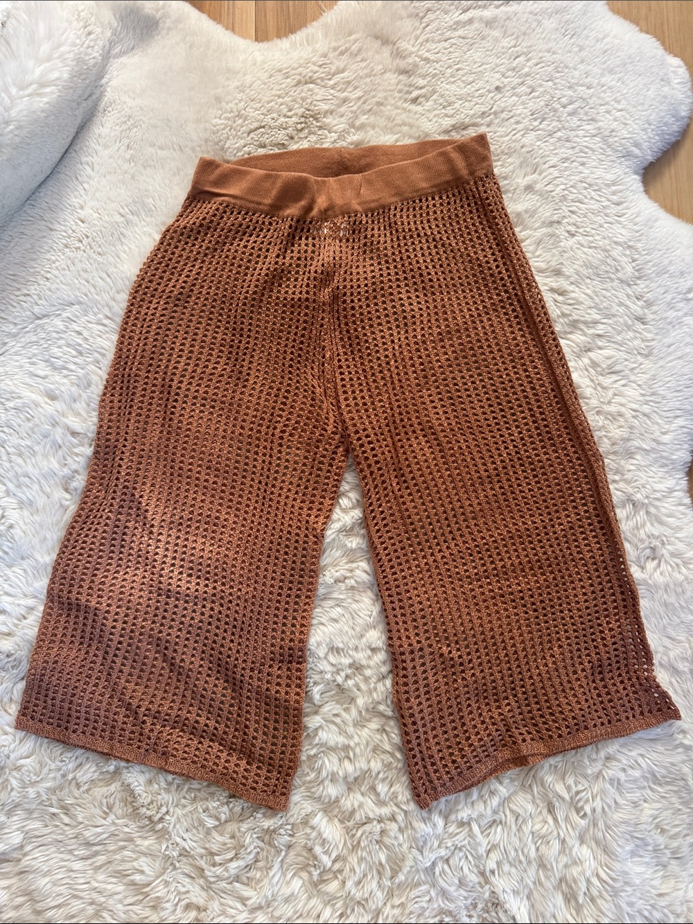 Crochet Wide Leg Cover Up Pants